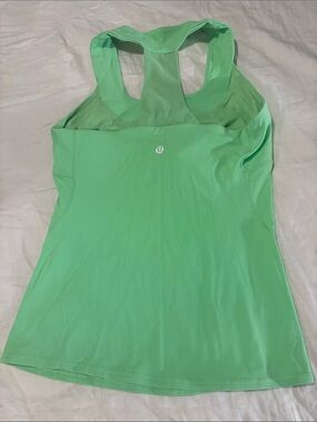 lululemon athletica Women's Lime Green Racerback Tank Top 🍋‍🟩